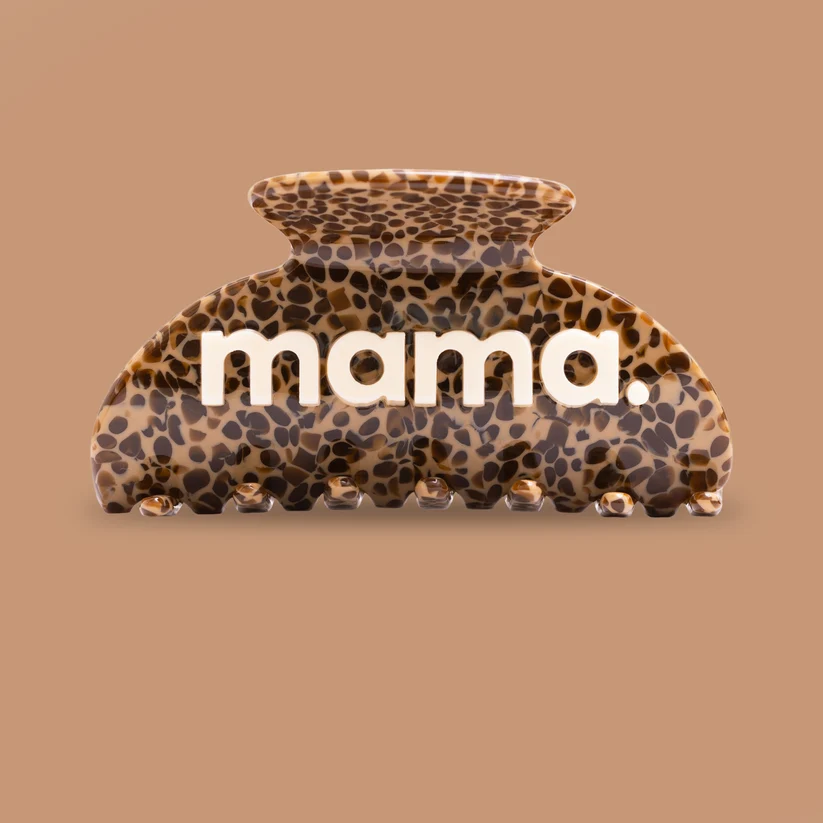 SASSTIE Forever Mama Haarklammer im Animal-Look