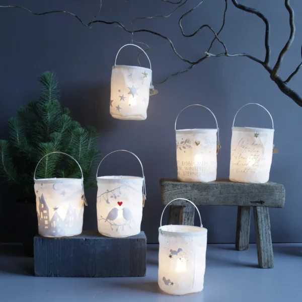 Winter-Laternen – kleine Lichtblicke für gemütliche Wintertage
